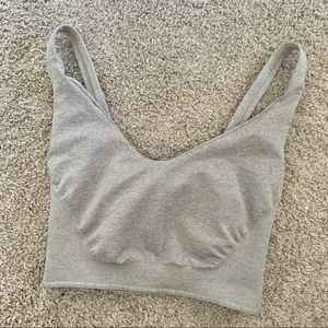 NWT Free People Be First sports bra - M/L grey